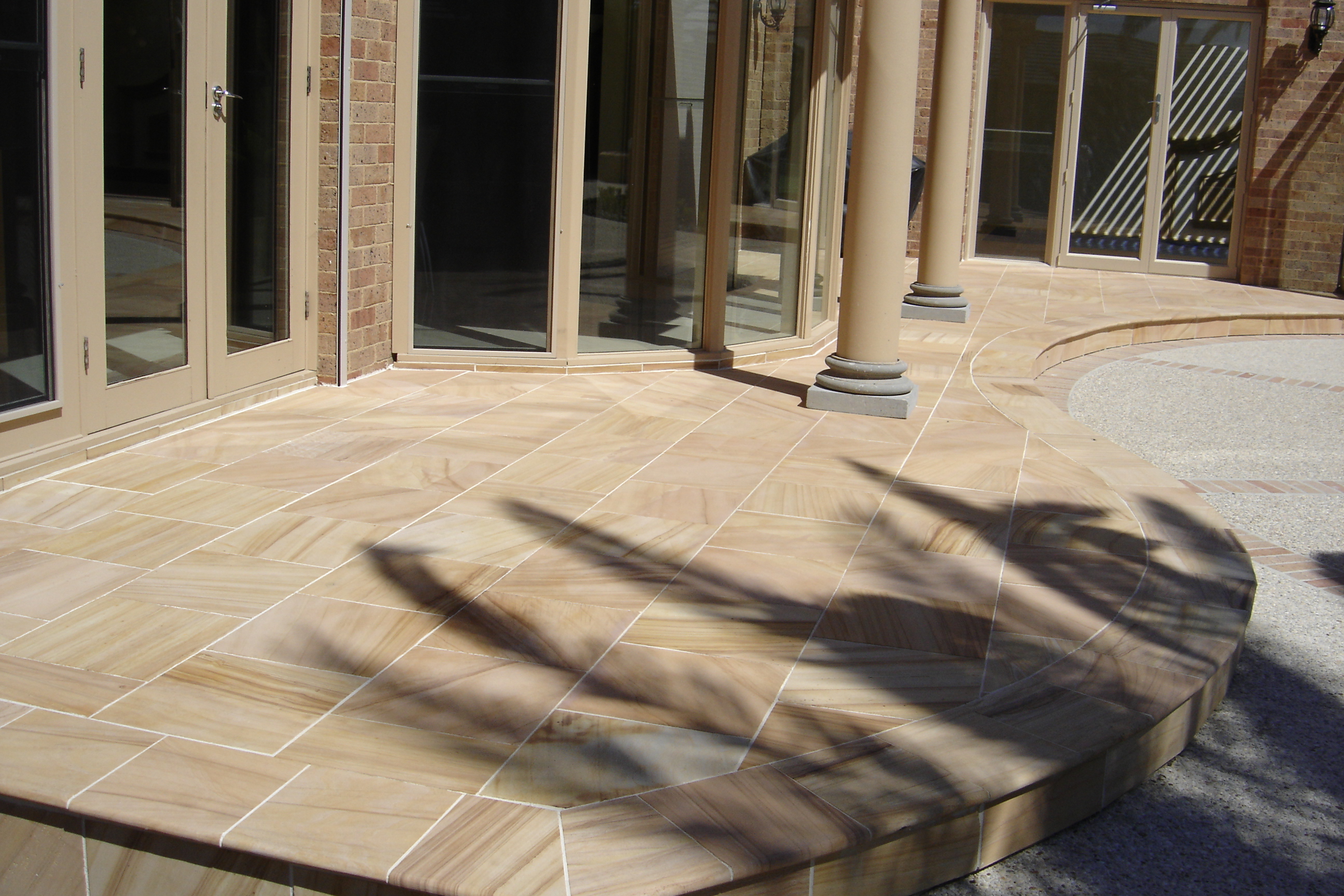 Indian Popular Sandstone Yellow Teak Sandstone